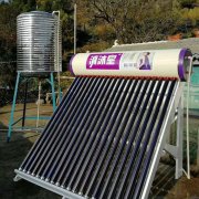 滇沐皇瀑布雨系列太阳能热水器安装图