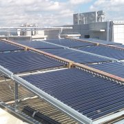 晋宁工厂太阳能热水器安装工程反馈